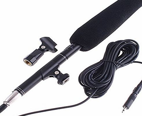 Generic New Professional Shotgun Microphone for Sony Camcorder Mic UK [1-377-7]